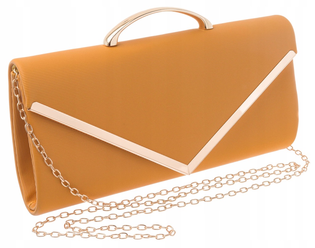Damska klasyczna torebka kopertówka na wesele