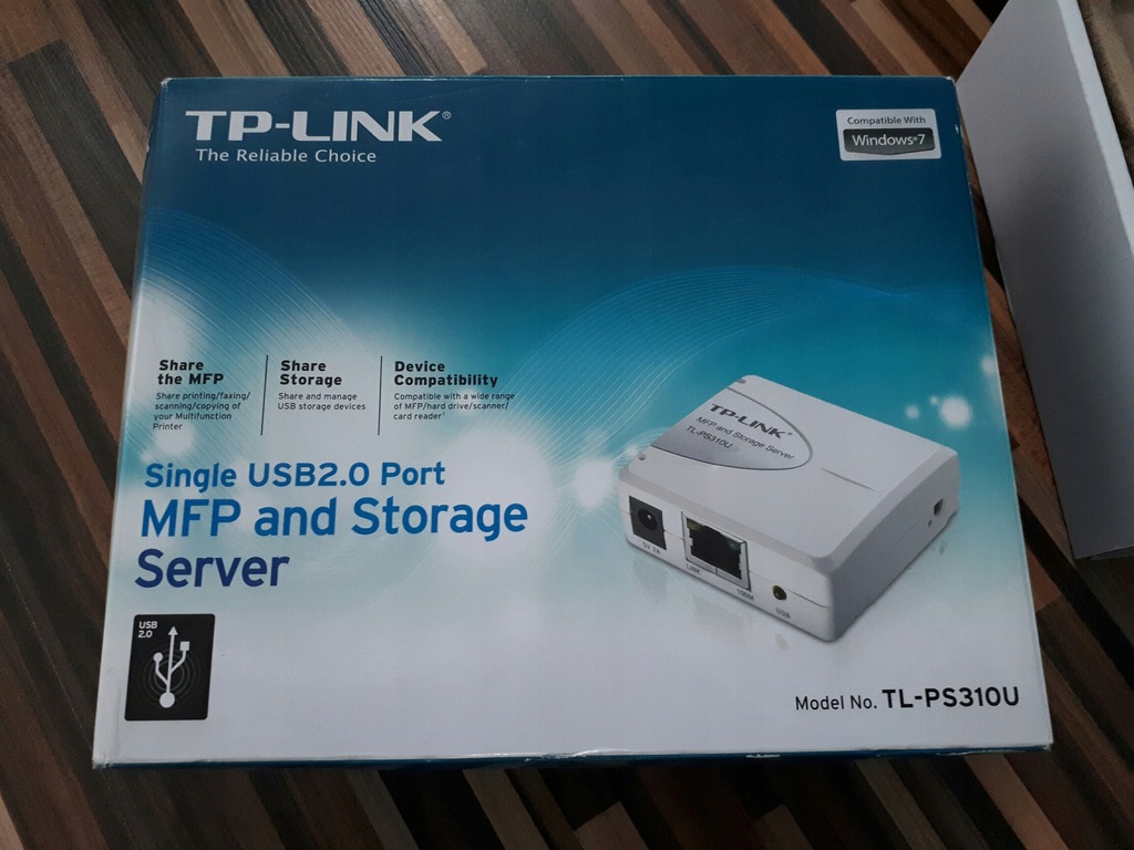 Printserwer TP-link TL-PS310U USB-ETH