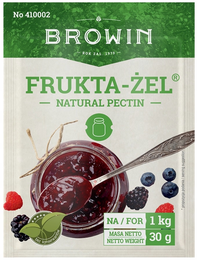 FRUKTA - ŻEL do Dżemów i Konfitur 30 g BROWIN