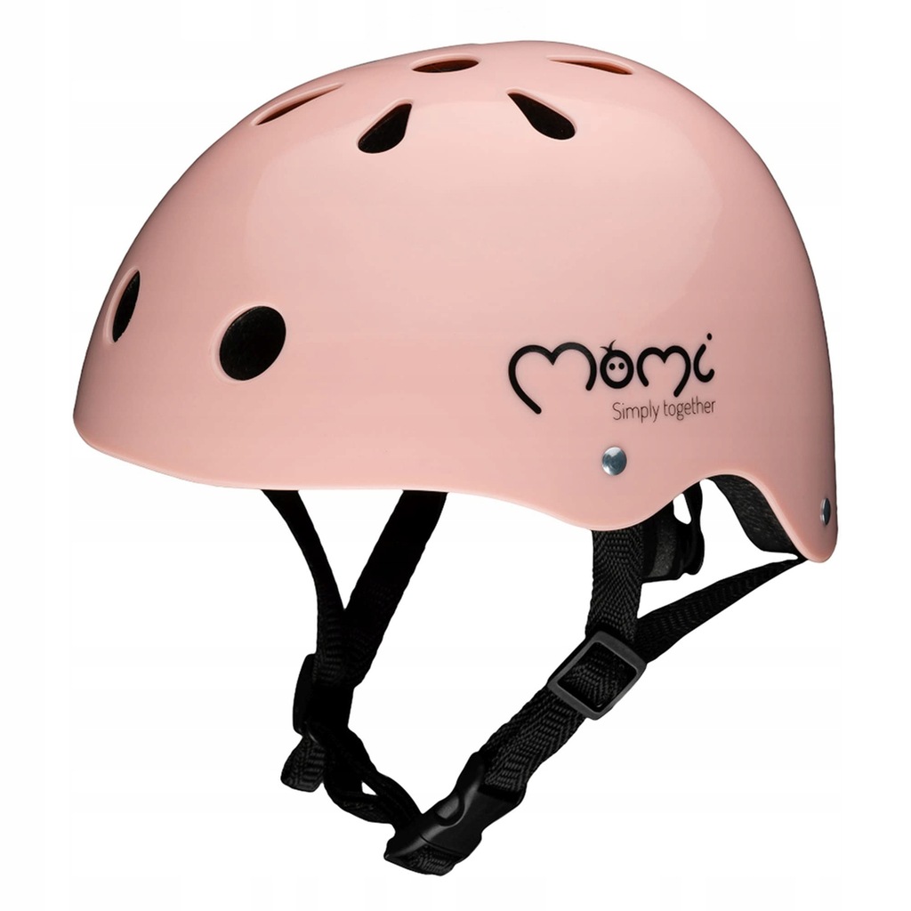 Kask dziecięcy MoMi 47-58 cm różowy