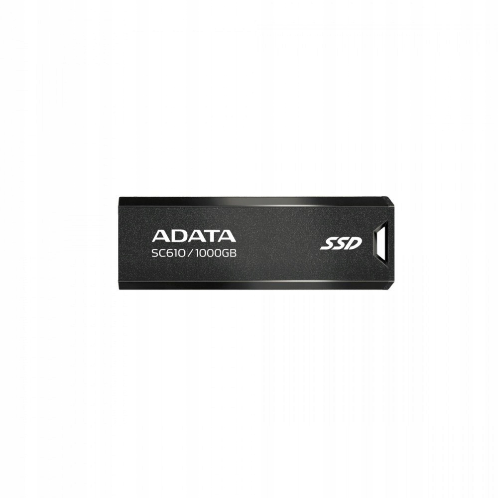 Dysk SSD zewnętrzny SC610 1000 GB USB3.2A Gen2 czarny Adata