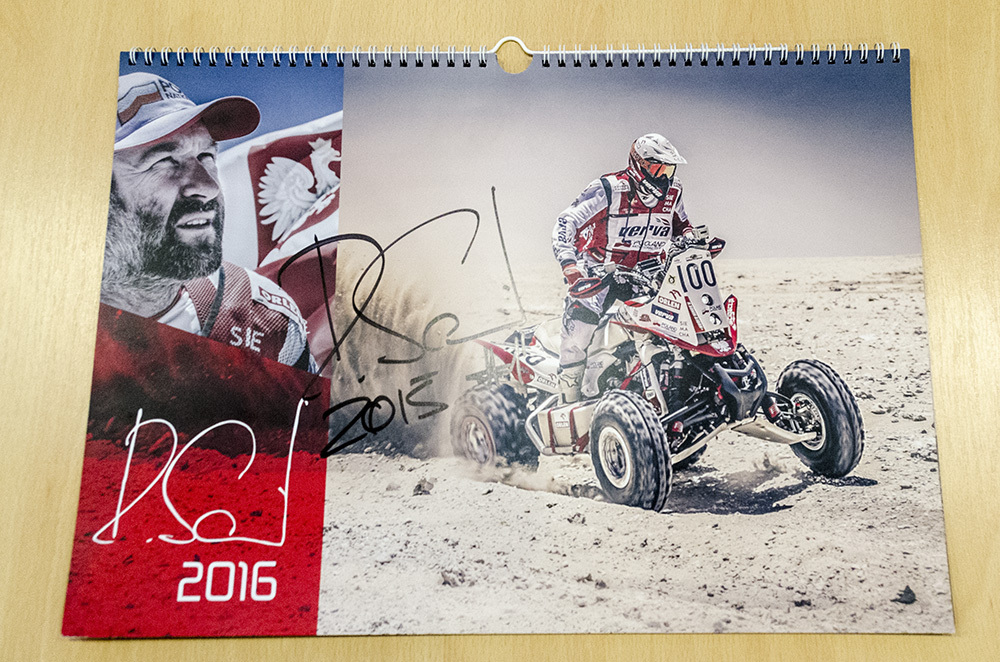 Rafał Sonik kalendarz Dakar 2015 na 2016 rok