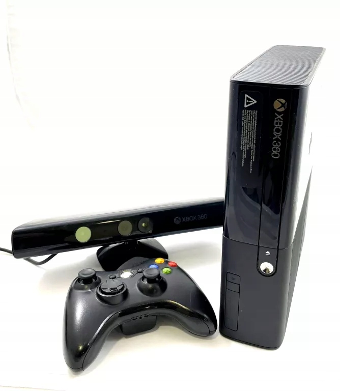 KONSOLA XBOX 360 +PAD+KINECT+ZASILACZ