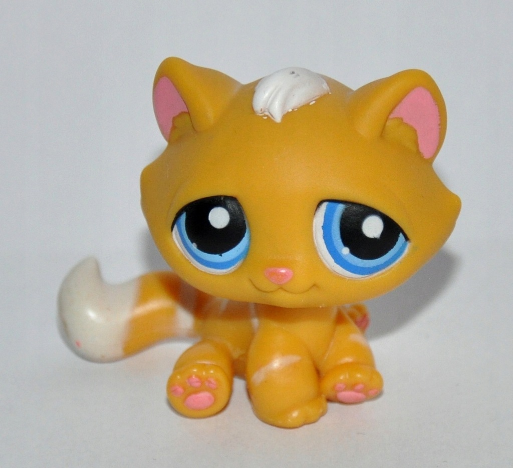 LITTLEST PET SHOP kot kotek tabby LPS #349