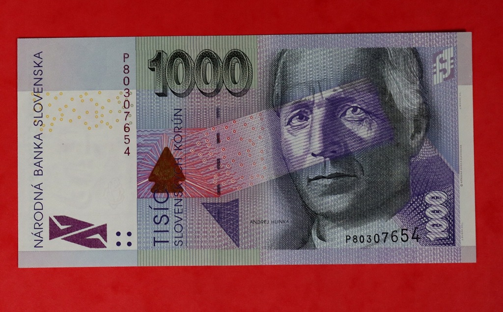 Banknot SŁOWACJA (po 1992) - 1000 Koron 2005 UNC