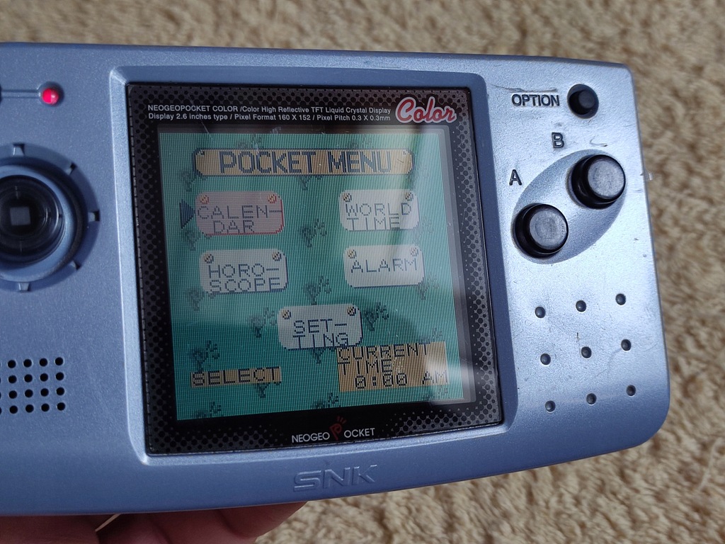 Konsola Neo Geo Pocket Color