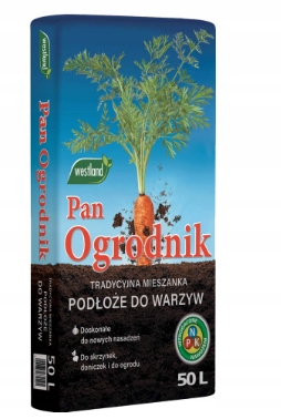 ZIEMIA DO WARZYW 50L PAN OGRODNIK paleta