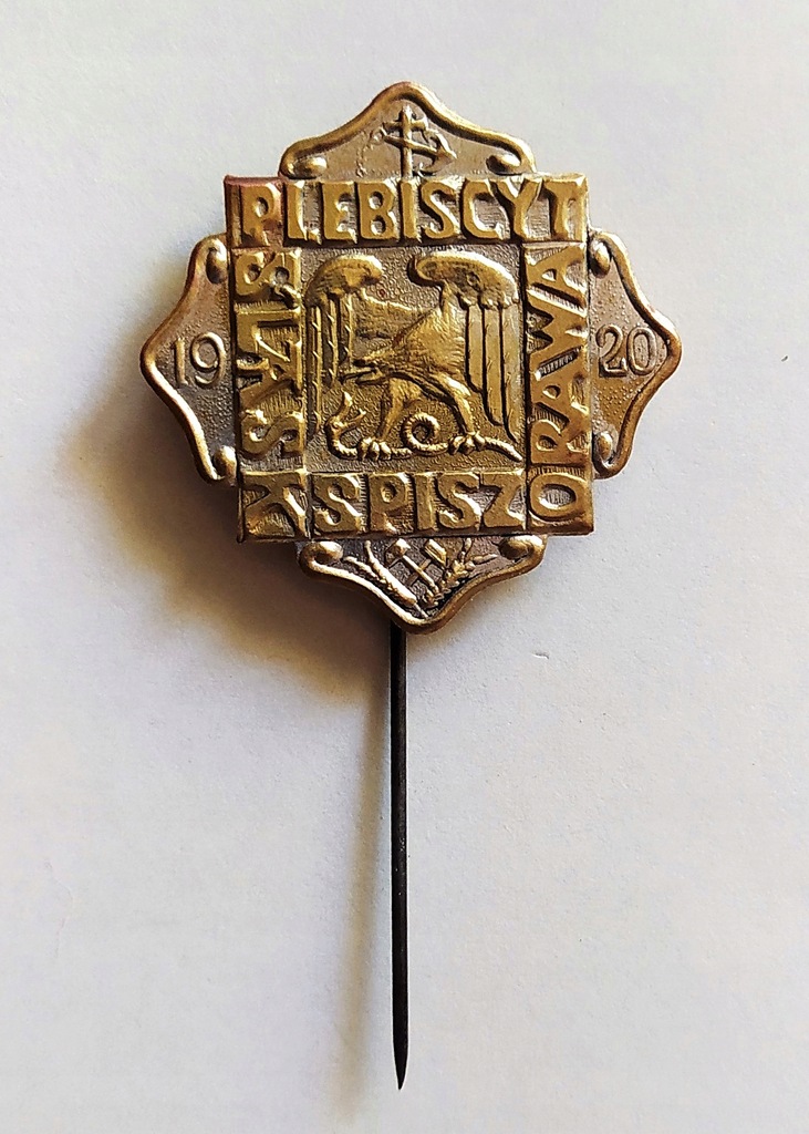 Odznaka patr. Plebiscyt - Śląsk- Orawa- Spisz 1920