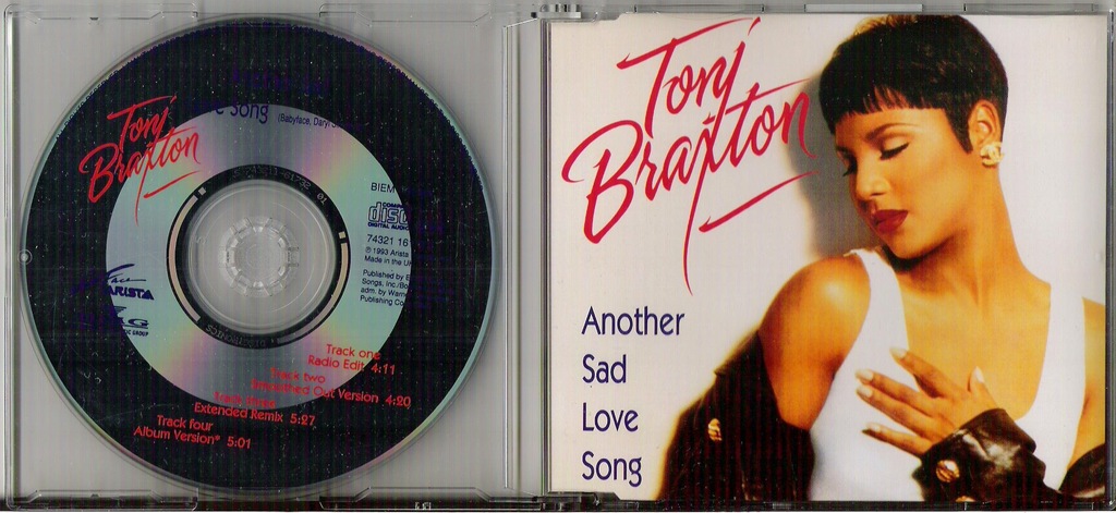 TONI BRAXTON - ANOTHER SAD LOVE SONG / MCD
