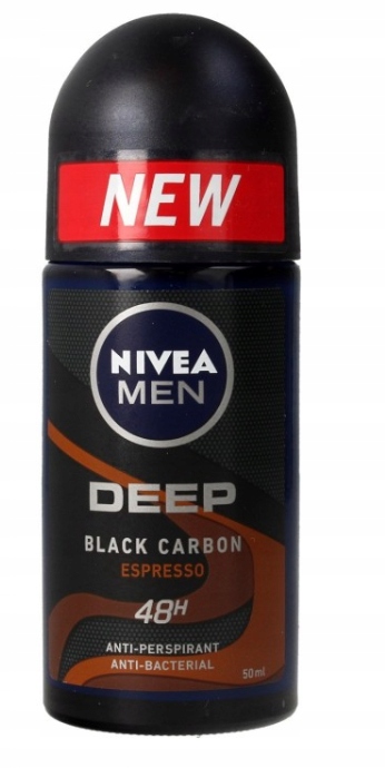 NIVEA MEN DEEP BLACK CARBON ESPRESSO roll-on 50ml