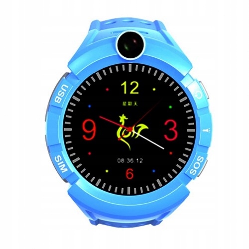 Watch Phone Kids z lokalizatorem GPS/WIFI niebiesk