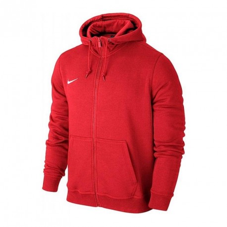 Bluza NIKE Team Club z kapturem czerwona - L