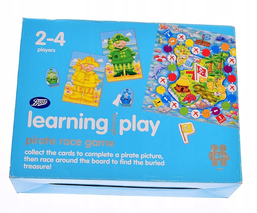 5298-23 ....BOOTS LEARNING PLAY... GRA PLANSZOWA