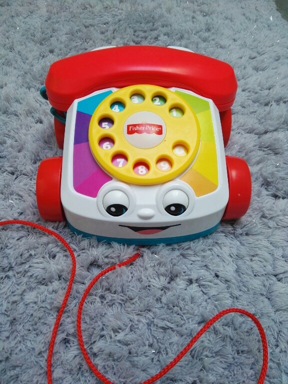 Fisher Price telefon st. idealny zabawka