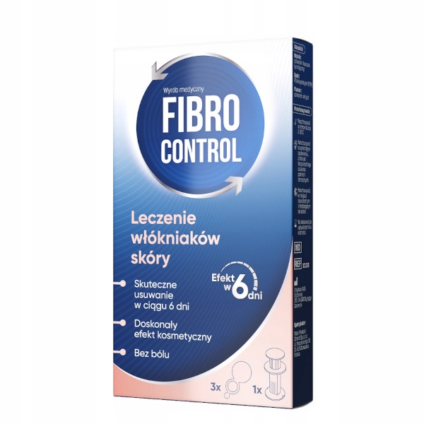 FIBRO CONTROL LECZENIE WŁÓKNIAKÓW 3X 1X