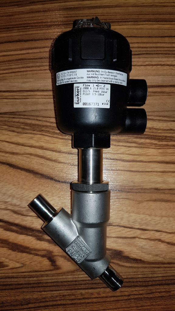 Купить BURKERT 2000 A 15,0 ПТФЭ Пневматический клапан: отзывы, фото и ...