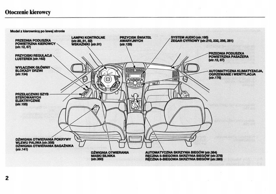 Honda Accord 200308+Radio Nowa Instrukcja Obsługi