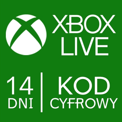 Xbox Live 14 dni Trial XBOX ONE KOD KLUCZ ZDRAPKA