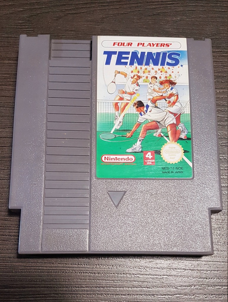 Tennis Four Players Nintendo NES PAL-B