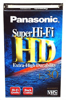 PANASONIC Super Hi-Fi E-30 KASETA VHS FOLIA