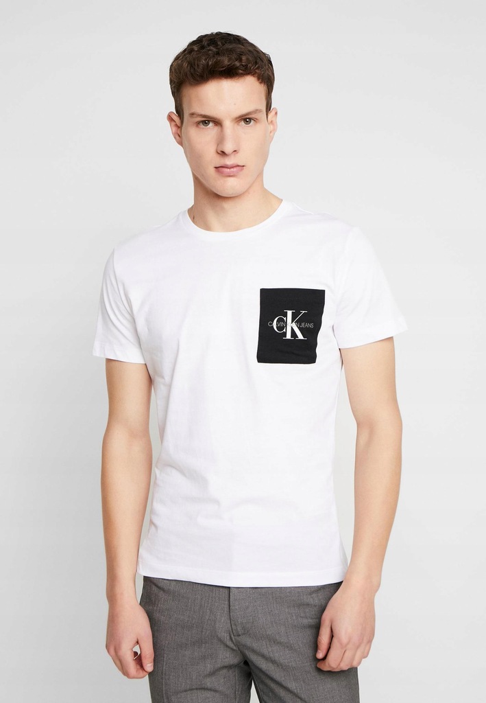 R7G403*CALVIN KLEIN JEANS T-SHIRT MĘSKI L S00