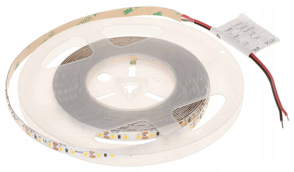 TAŚMA LED LED120-12V/9.6W-WW/5M - 3000 K MW Lighting