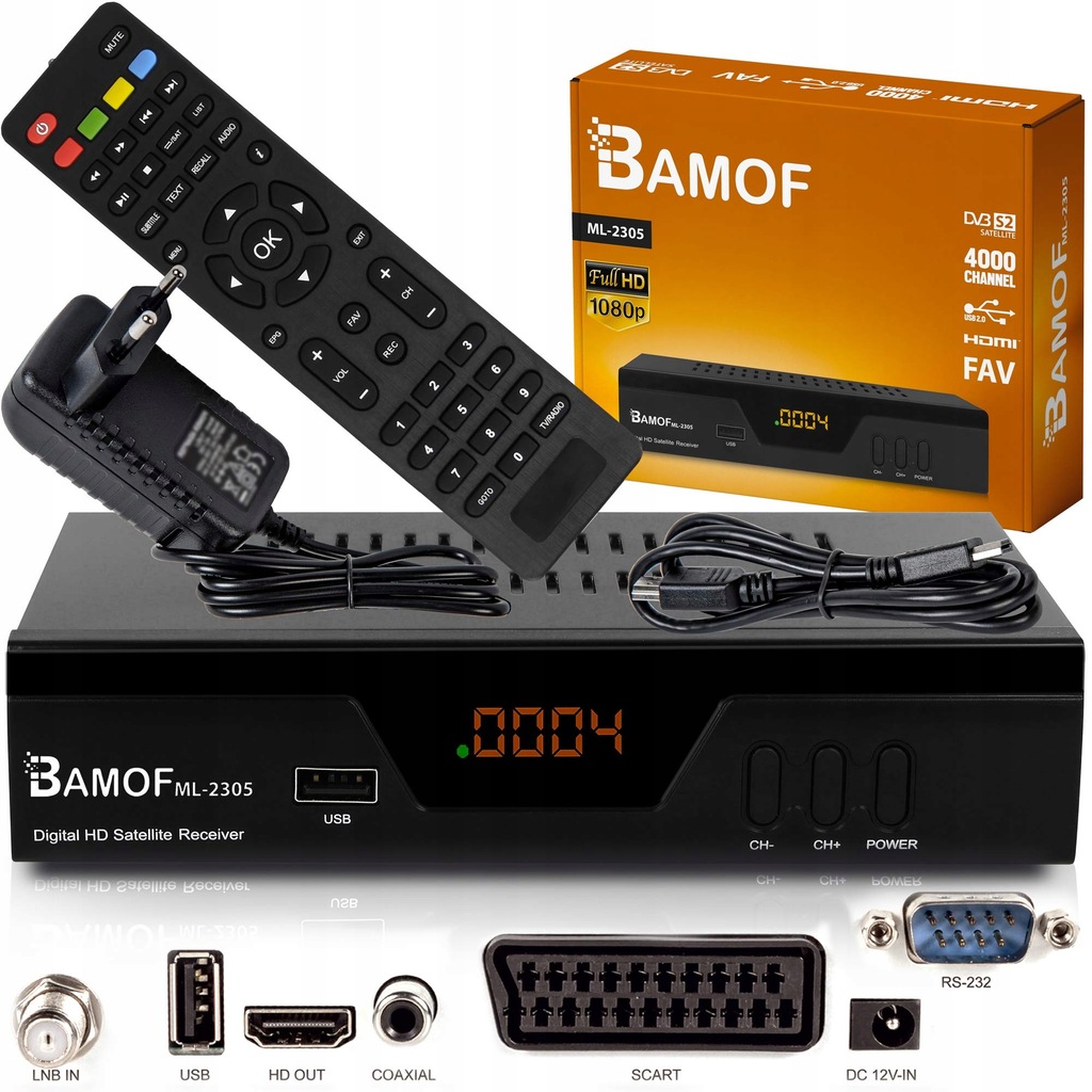 Tuner DVB-S, DVB-S2 Bamof ML-2305