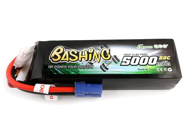 5000mAh 14.8V 50C "BASHING" Gens Ace -