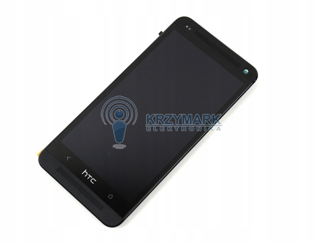 ONE HTC M7 WYŚWIETLACZ EKRAN CZARNY DIGITIZER LCD