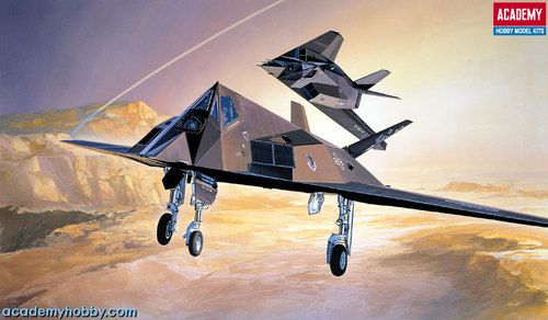 ACADEMY 12475 - 1:72 F-117A Stealth