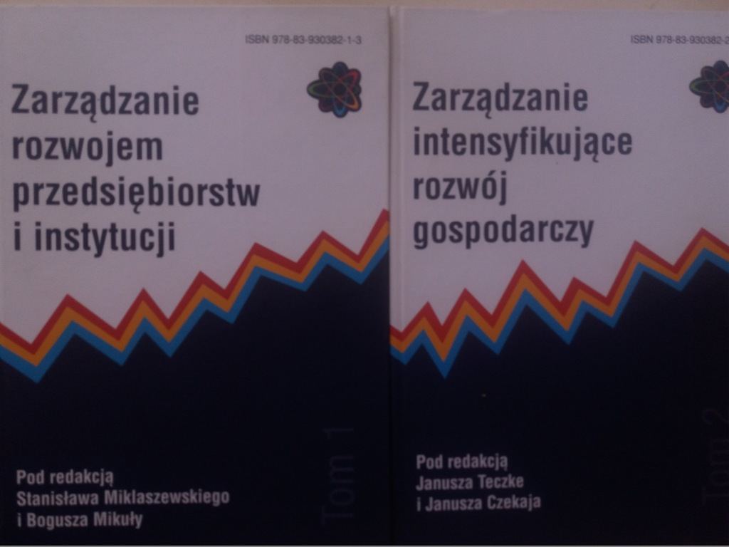 Nauka i gospodarka Miklaszewski Teczke tom 1 i 2