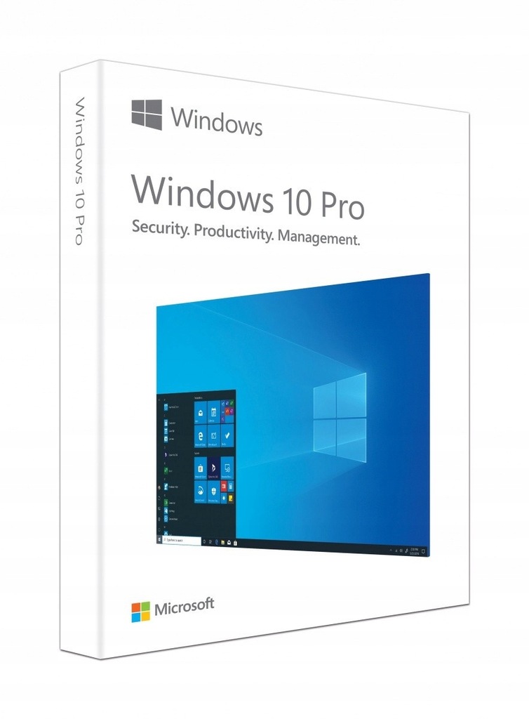 System operacyjny MICROSOFT Windows 10 Pro 32/64-b