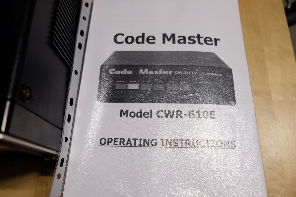 Купить CW RTTY КОД МАСТЕР CWR-610E ДЕКОДЕР: отзывы, фото, характеристики в интерне-магазине Aredi.ru