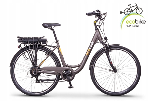 Rower elektryczny Ecobike Trafik Grey Pro + 13ah
