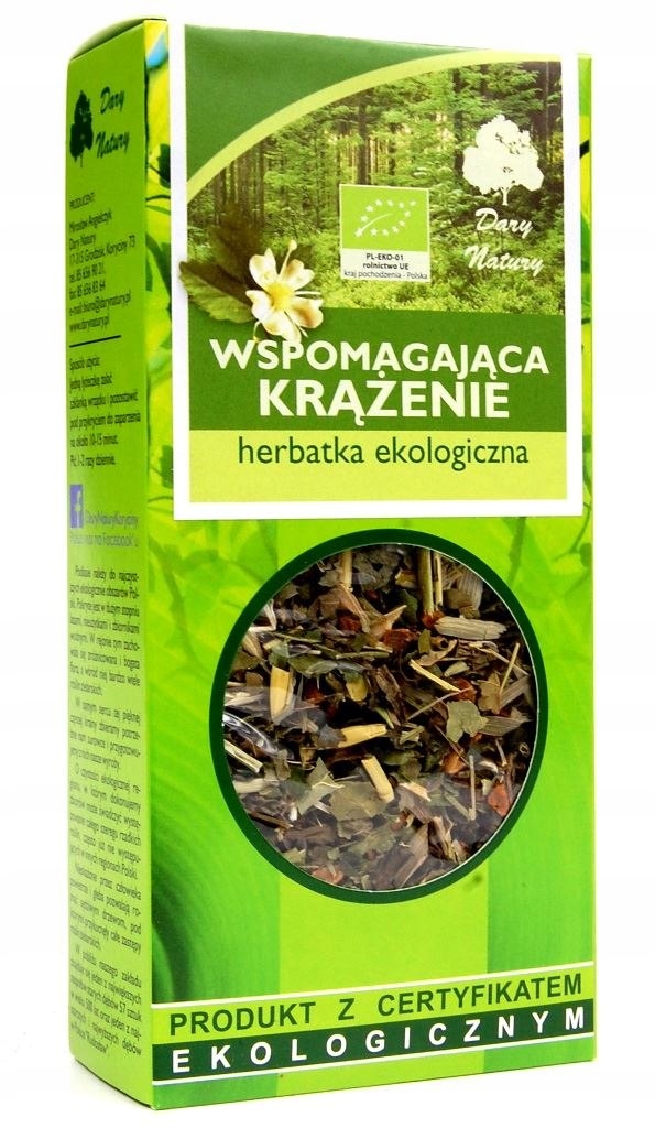 HERBATKA WSPOMAGAJĄCA KRĄŻENIE BIO 50 g - DARY NAT