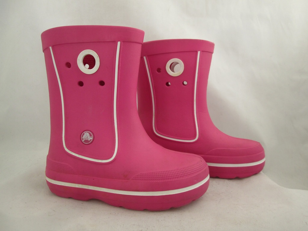 CROCS! PIANKOWE KALOSZE R 29-30 DŁ.19CM SUPER STAN