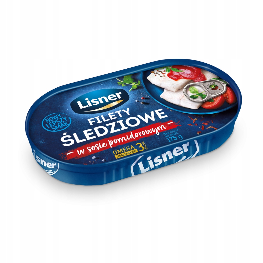 Lisner filety z makreli w kremie pomidorowym 175g