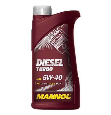 MANNOL DIESEL TURBO 5W40 1L - 5L API CI-4/SL ŁÓDŹ