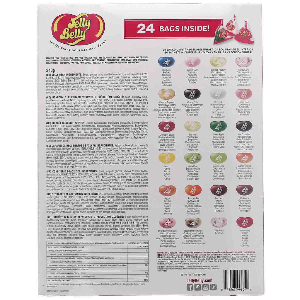 Jelly Belly Kalendarz Adwentowy 2019 Z De 8551756755 Oficjalne Archiwum Allegro