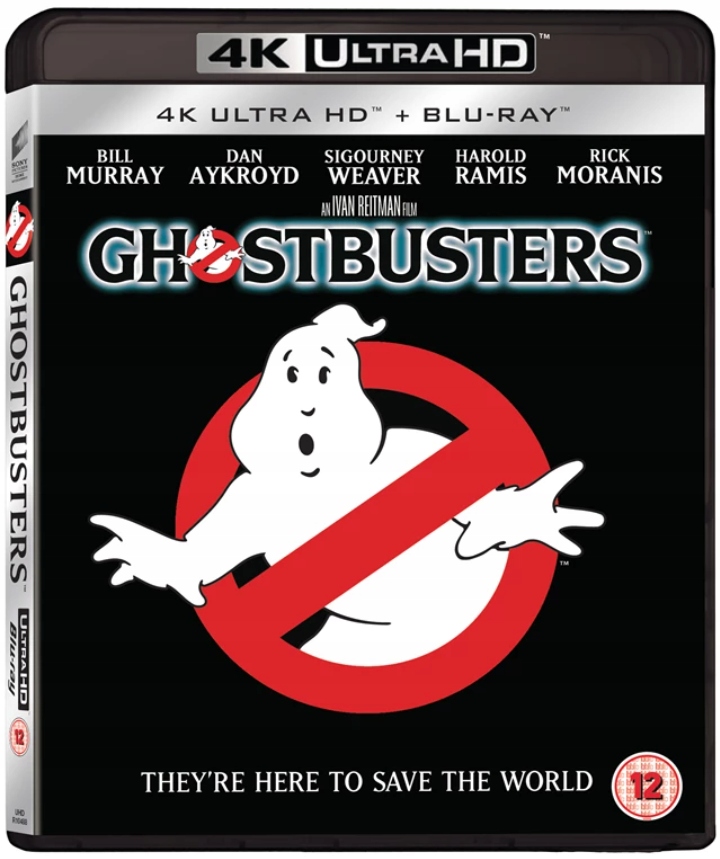 POGROMCY DUCHÓW Ghost Busters 1984 4K Ultra HD Blu-ray UHD Ghostbusters