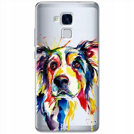 Etui case Huawei Honor 7 Lite - Watercolor pies.