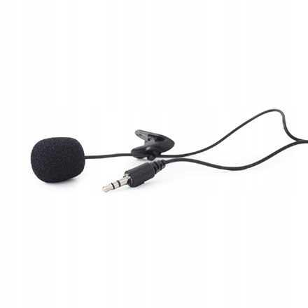 Gembird Gembird Clip-on microphone MIC-C-01 Black