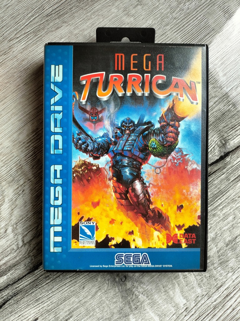 Mega Turrican ! Sega Mega Drive ! Mega Unikat !