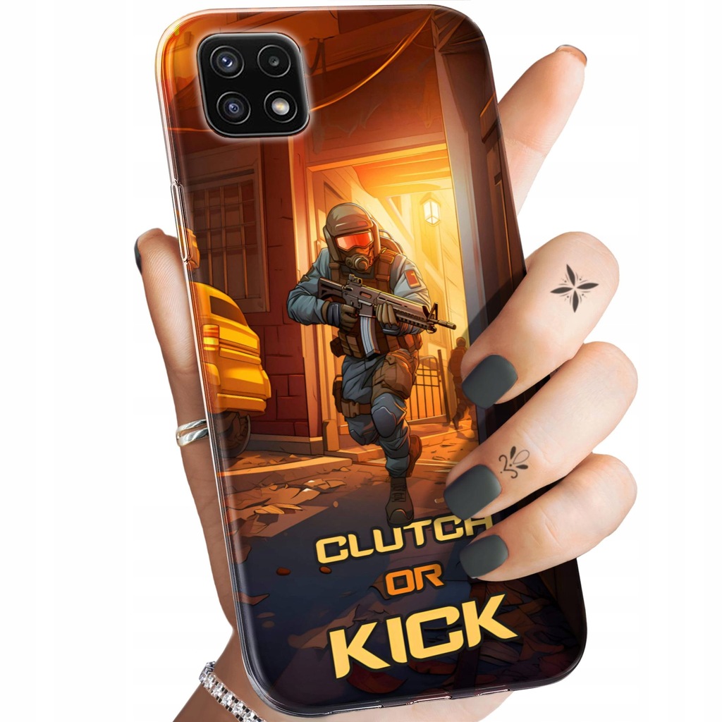 ETUI DO SAMSUNG GALAXY A22 5G WZORY CS GO COUNTER-STRIKE OBUDOWA POKROWIEC