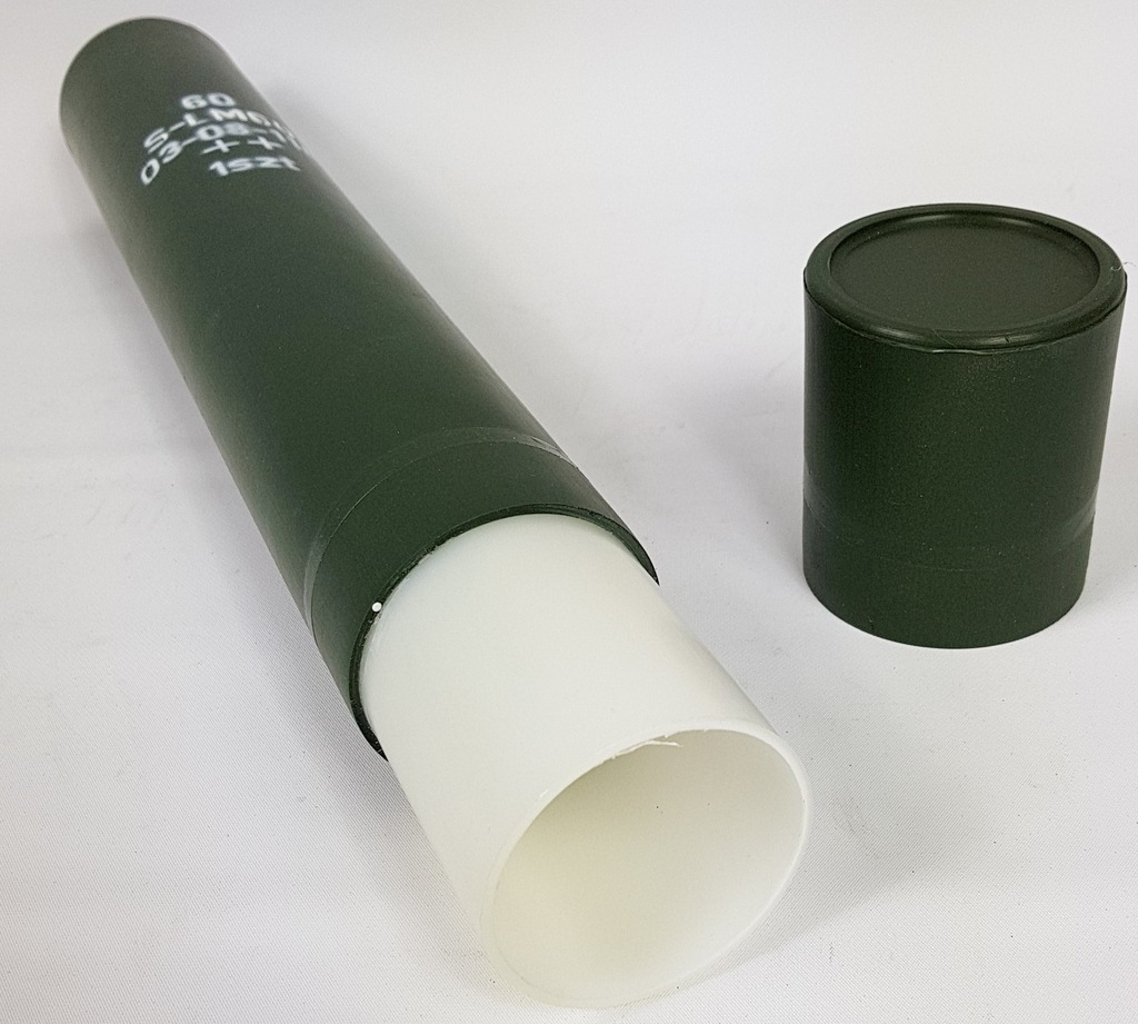 Tuba od pocisku 60 mm gilza, tuleja - 45 x 7 cm