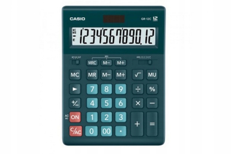 Kalkulator biurowy GR-12C-DG 12-cyfrowy 155x210mm
