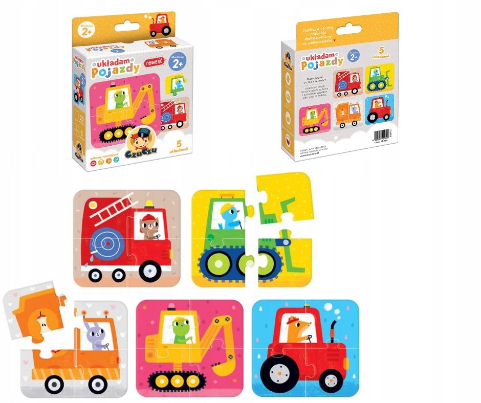 POMYSŁ NA PREZENT DLA DZIECKA 3 LATKA UKŁADANKA