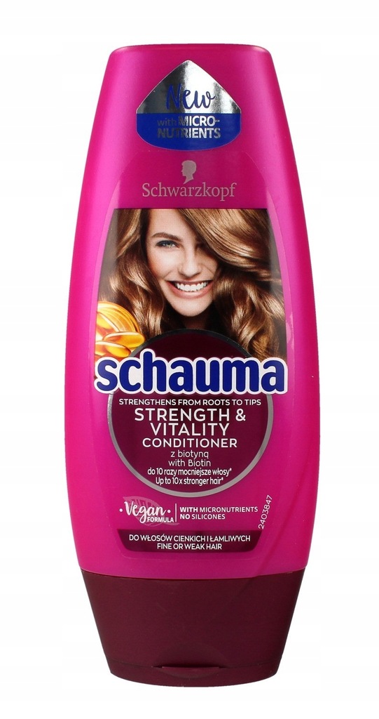 Schwarzkopf Schauma Odżywka do włosów Strenght