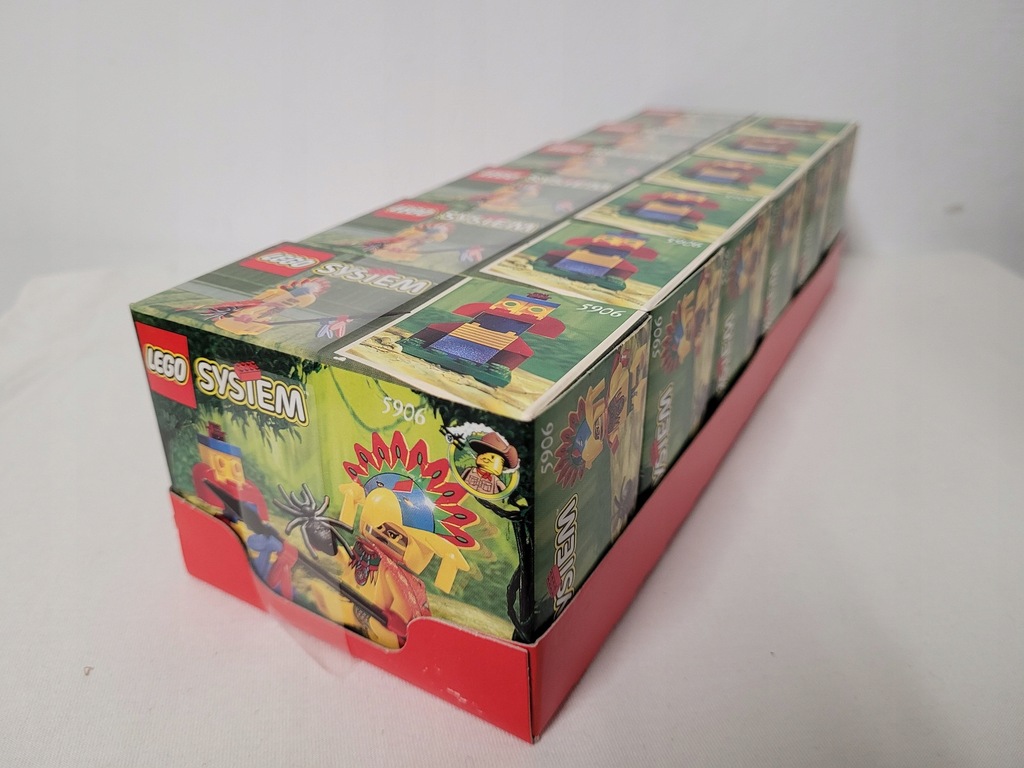 UNIKAT 5906 6-pak Lego Adventurers MISB nowy 1999