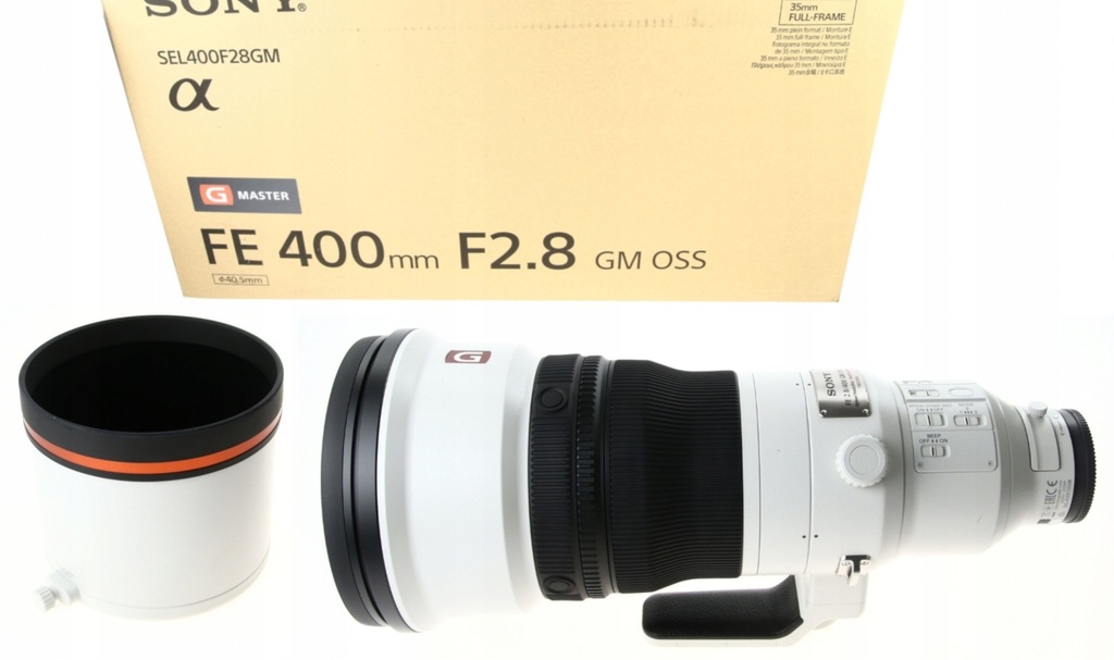 Obiektyw Sony FE 400mm F2.8 GM OSS (SEL400F28GM)